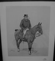 Lot 1013 - Cecil Aldin (1870-1935) - Pair; Showjumpers,...