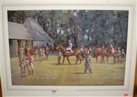 Lot 1014 - Neil Cawthorne (b.1936) - The July Course,...