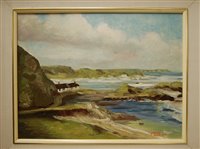 Lot 1031 - Johnnie Walker - Ballintoy, County Antrim, oil...