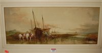 Lot 1053 - Frank Norrie (act.1845-1892) - Taking home the...