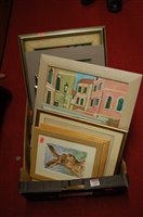 Lot 1082 - A quantity of modern pictures and prints, to...