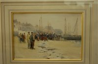 Lot 1094 - David Gould Green (1854-1918) - Awaiting the...