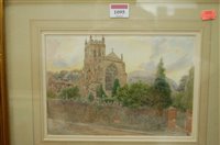 Lot 1095 - Harry Goodwin (1842-1925) - Malvern Priory,...