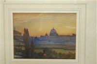 Lot 1108 - Walter Severn (1830-1904) - View of St Peter's...