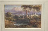 Lot 1121 - William Crouch (act.1830-1950) - Italian...