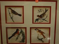 Lot 1122 - A pair of Bird studies, each as four...