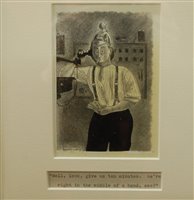 Lot 1126 - Contemporary school - artists proof print; and...