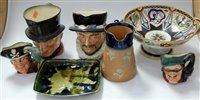 Lot 56 - A collection of Royal Doulton character jugs...