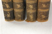 Lot 58 - Sixteen leather volumes of The Fireside...