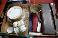 Lot 62 - A box of miscellaneous items, to include...