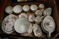 Lot 72 - A box of Royal Crown Derby tablewares, in the...