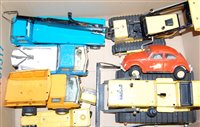 Lot 82 - A Tonka Toys model of a Volkswagen Beetle,...