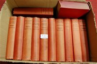 Lot 89 - The Works of HG Wells in 12 vols (single box)