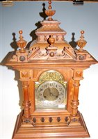 Lot 106 - A large late 19th century continental walnut...