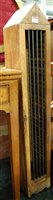 Lot 1323 - A contemporary Eastern hardwood CD rack