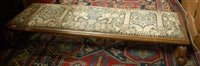Lot 1352 - An early 20th century Continental walnut,...