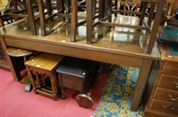 Lot 1338 - An early 20th century mahogany plain...