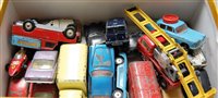 Lot 323 - A small collection of assorted loose diecast...