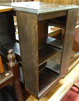 Lot 1461 - An early 20th century walnut eight division...