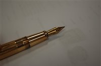 Lot 350 - An Onoto De La Rue No.3 fountain pen, having...