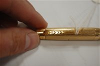 Lot 350 - An Onoto De La Rue No.3 fountain pen, having...