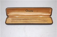 Lot 350 - An Onoto De La Rue No.3 fountain pen, having...