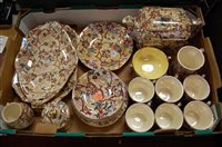 Lot 565 - A single box of Maling lustre ware china