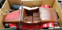 Lot 566 - A single box of toy vehicles to include boxed...