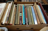 Lot 570 - Three boxes of various art and antique...