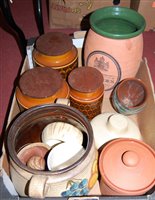Lot 574 - A single box of earthenware and other china to...