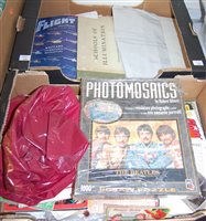 Lot 580 - Two boxes of miscellaneous magazines to...