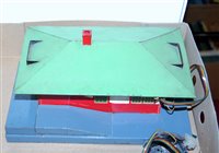 Lot 585 - Tinplate American Flyer clockwork station...
