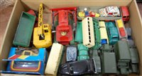 Lot 611 - A single box of loose and cased diecast...