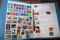 Lot 616 - A mixed lot to include various stamps and...