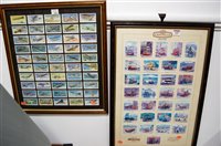 Lot 618 - A framed Britain's Motoring History series of...