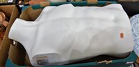 Lot 625 - The torso of a shop display mannekin