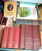 Lot 631 - A single box of 19th century and later volumes...