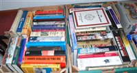 Lot 635 - Two boxes of hardback military related books