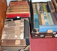 Lot 638 - Three boxes containing a quantity of cloth...