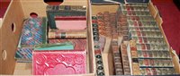 Lot 641 - Two boxes containing a quantity of hardback...