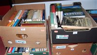 Lot 647 - Four boxes containing a quantity of hard and...