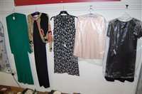 Lot 550 - A Leonard Fashion of Paris ladies silk dress...