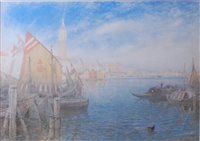 Lot 1344 - *Albert Goodwin RWS (1845-1932) - Venice,...