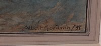 Lot 1350 - *Albert Goodwin RWS (1845-1932) - Basle,...