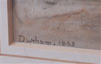 Lot 1378 - *Albert Goodwin RWS (1845-1932) - Durham 1885,...