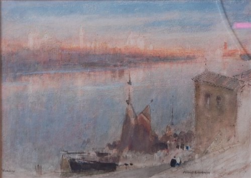 Lot 1346 - *Albert Goodwin RWS (1845-1932) - Venice,...