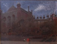 Lot 1342 - *Albert Goodwin RWS (1845-1932) - Agra, mixed...