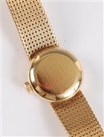 Lot 1221 - A lady's 18ct Omega Ladymatic wristwatch, the...