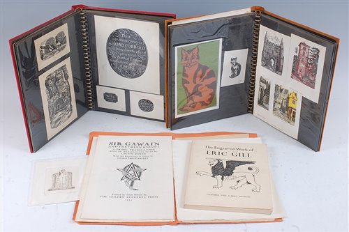 Lot 210 - Two albums of various Modern British...