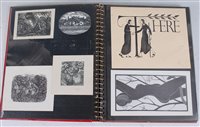 Lot 210 - Two albums of various Modern British...